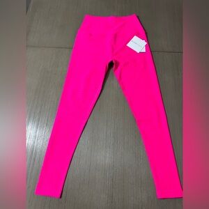 Beyond Yoga Neon Pink Leggings